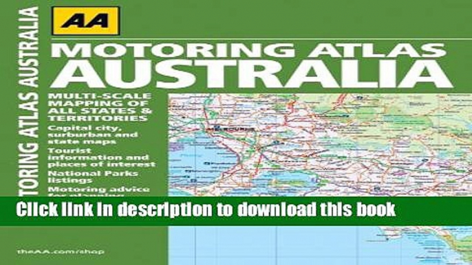 Books Motoring Atlas Australia Free Online