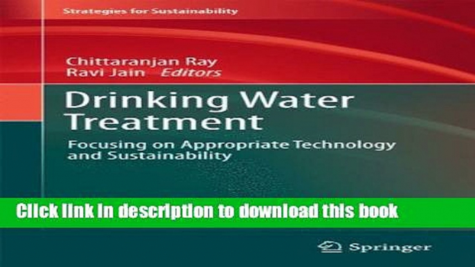 PDF  Drinking Water Treatment: Focusing on Appropriate Technology and Sustainability (Strategies