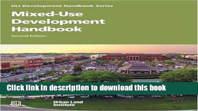 Books Mixed-Use Development Handbook Full Online