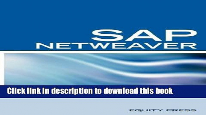 Books SAP Netweaver Interview Questions, Answers, and Explanations: SAP Netweaver Certification