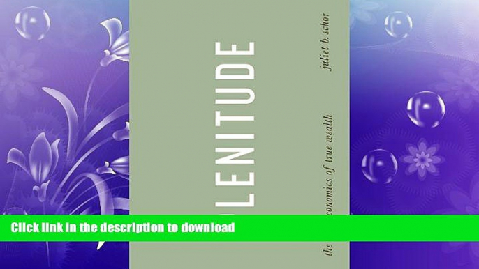 FAVORIT BOOK Plenitude: The New Economics of True Wealth READ PDF FILE ONLINE