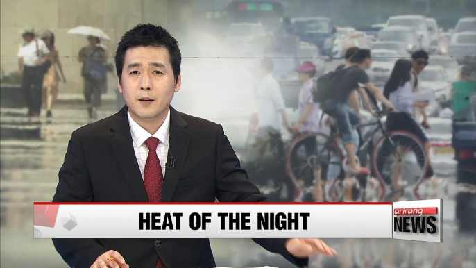 Tropical nights expected to continue through the week in Seoul