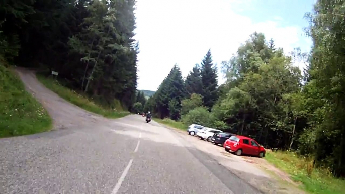 Goldwing unsersbande   Sortie dans les Vosges 31 07 16 17