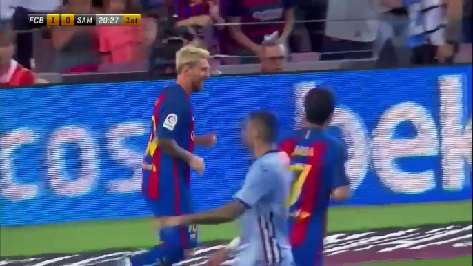 Highlights- Leo Messi Bags Two Superb Goals & An Amazing Assist in 3-2 Barcelona