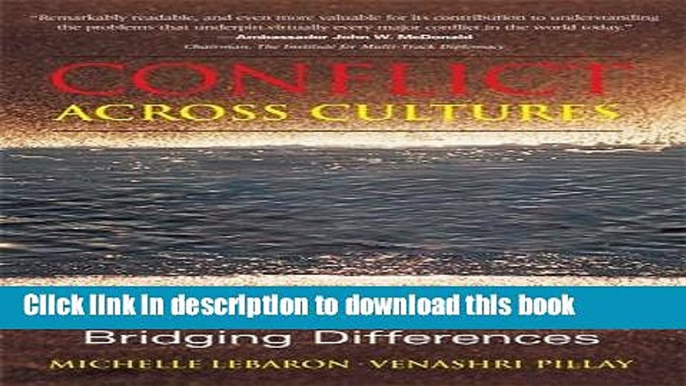 [Popular] Conflict Across Cultures: A Unique Experience of Bridging Differences Kindle Online