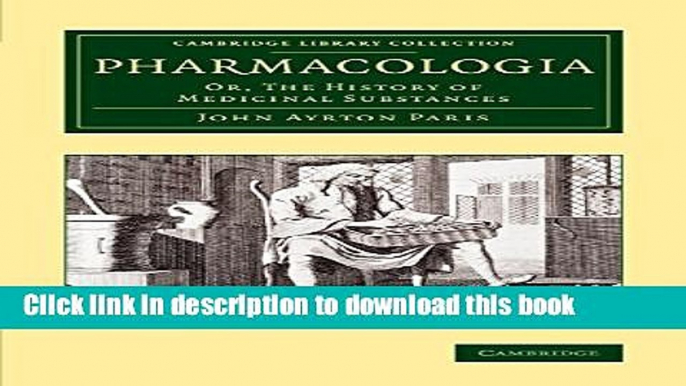 Ebook Pharmacologia: Or, The History of Medicinal Substances Free Download