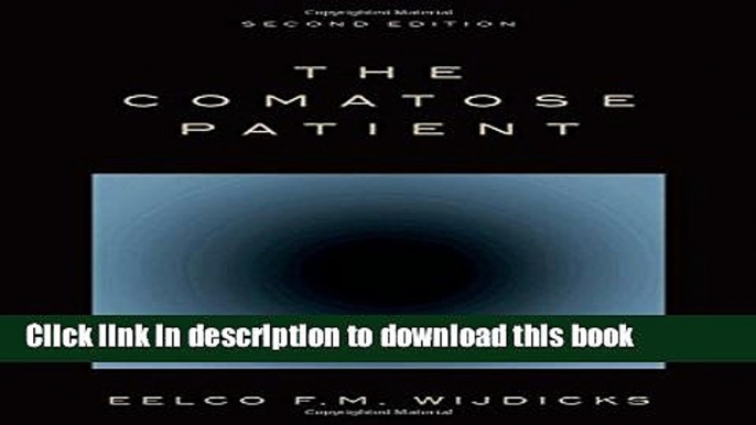 Ebook The Comatose Patient Free Online