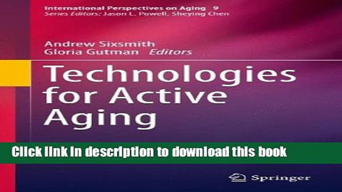 Ebook Technologies for Active Aging Free Online