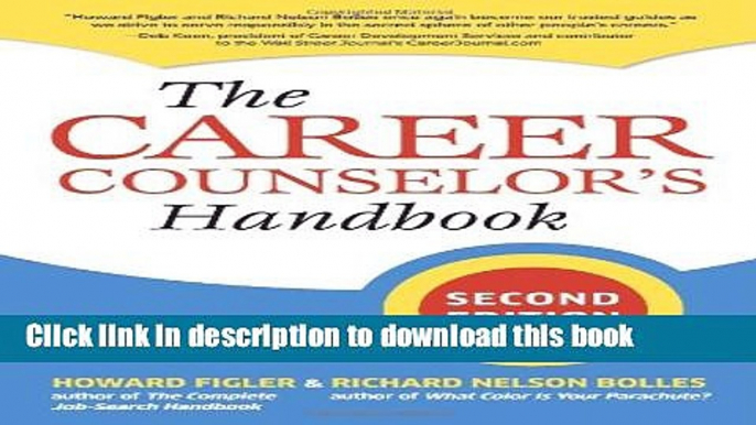 [Popular] The Career Counselor s Handbook, Second Edition Paperback Free