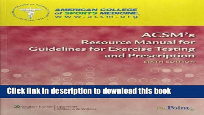 Books ACSM s Certification Study Kit Free Online