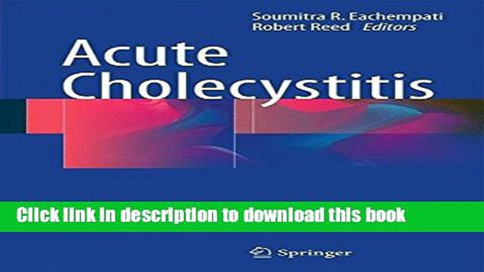 Books Acute Cholecystitis Free Download