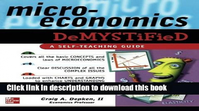 [Download] Microeconomics Demystified: A Self-Teaching Guide Paperback Collection