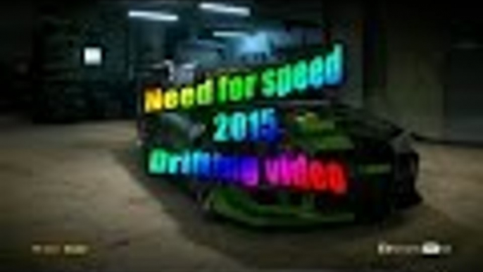 Need for speed (2015) | Drifting video!!