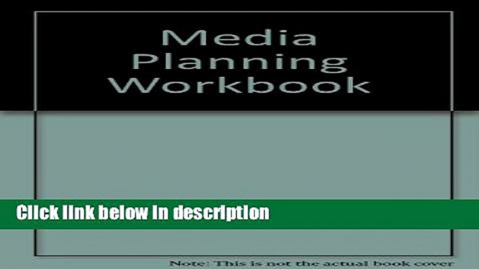 Download Media Planning Workbook Book Online