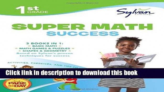 [Popular] Books First Grade Super Math Success (Sylvan Super Workbooks) (Math Super Workbooks)