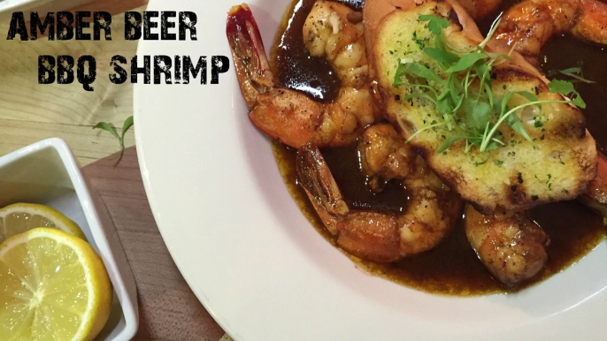 Abita Beer BBQ Shrimp at Pier 4 - Boomtown New Orleans