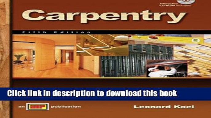 [Fresh] Carpentry New Ebook