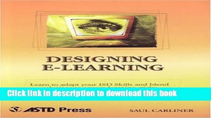 [Popular Books] Designing E-Learning Free Online