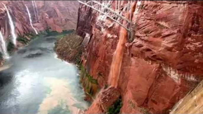 Heavy Rain Leads to Memorable Floods in Arizona Canyon