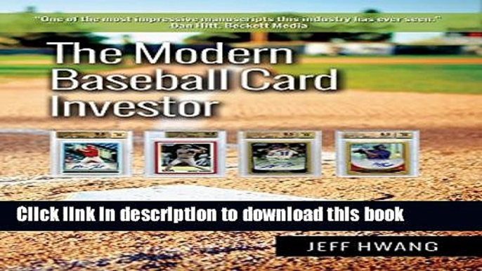 [PDF] The Modern Baseball Card Investor Book Free