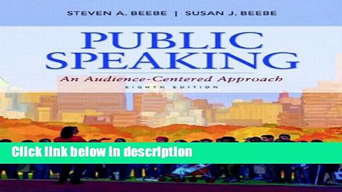 Books Public Speaking: An Audience-Centered Approach Plus NEW MyCommunicationLab with eText --