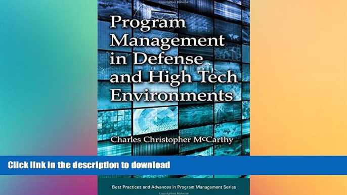 FAVORIT BOOK Program Management in Defense and High Tech Environments (Best Practices and Advances