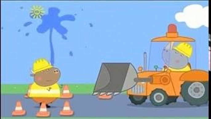 Peppa Pig Digging up the Road Season 3 Episode 26 in English