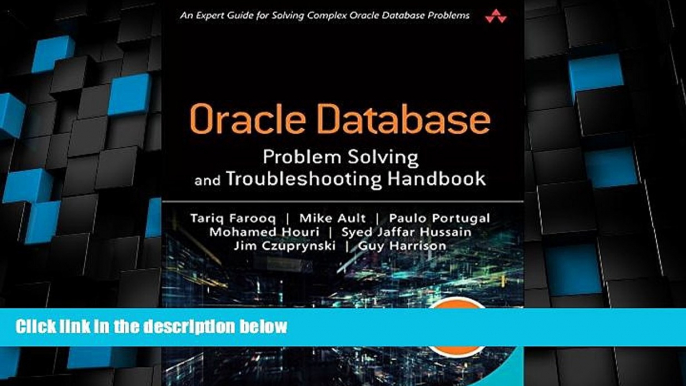 Full [PDF] Downlaod  Oracle Database Problem Solving and Troubleshooting Handbook  Download PDF