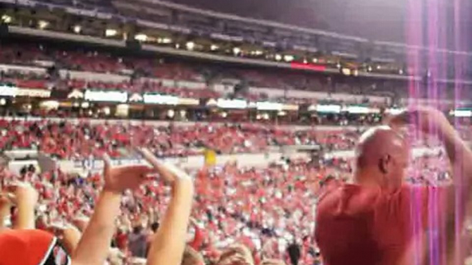 O-H-I-O Chant at Big 10 Championship game 2013