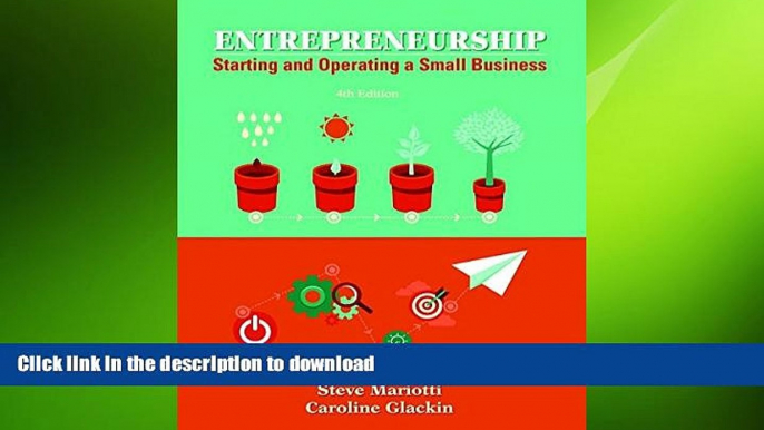 READ ONLINE Entrepreneurship: Starting and Operating A Small Business (4th Edition) READ NOW PDF