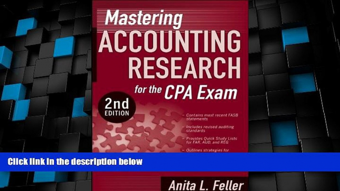 Must Have PDF  Mastering Accounting Research for the CPA Exam  Best Seller Books Best Seller