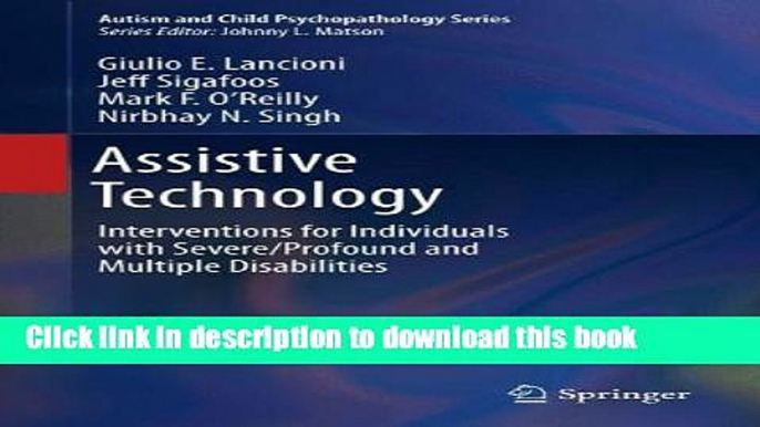 [Popular Books] Assistive Technology: Interventions for Individuals with Severe/Profound and