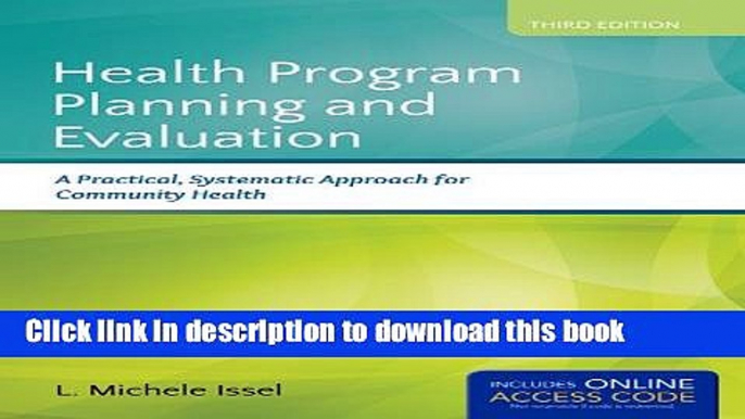 [Popular] Health Program Planning and Evaluation Paperback OnlineCollection