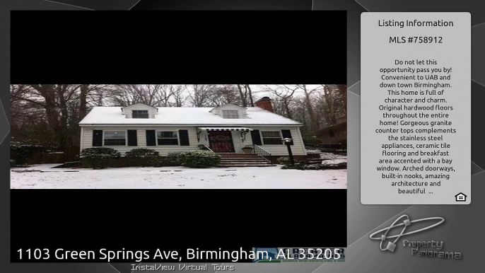 1103 Green Springs Ave, Birmingham, AL 35205