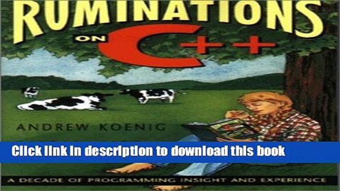 [Download] Ruminations on C++: A Decade of Programming Insight and Experience Paperback Free
