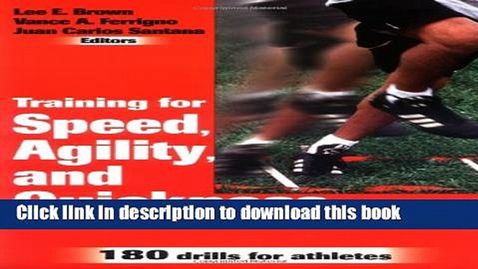 [Download] Training for Speed, Agility, and Quickness Kindle Free