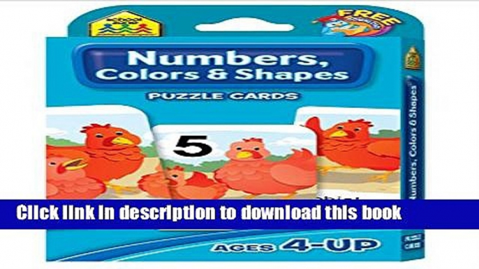 [PDF] Numbers, Colors and Shapes Puzzle Cards E-Book Online