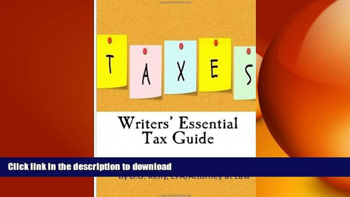 READ THE NEW BOOK Writers  Essential Tax Guide READ EBOOK