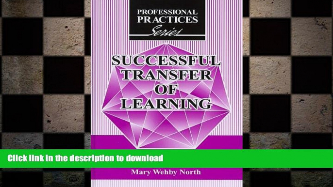 FAVORIT BOOK Successful Transfer of Learning (Professional Practices in Adult Education and