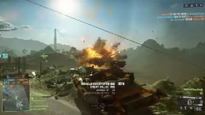 Battlefield 4(BF4) : Multiplayer Gameplay on Xbox one (XB1) Montage "TANK Warfare"