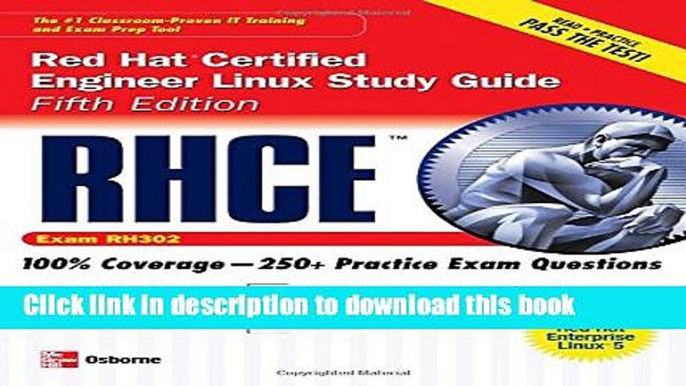 [Popular] RHCE Red Hat Certified Engineer Linux Study Guide (Exam RH302) (Certification Press)