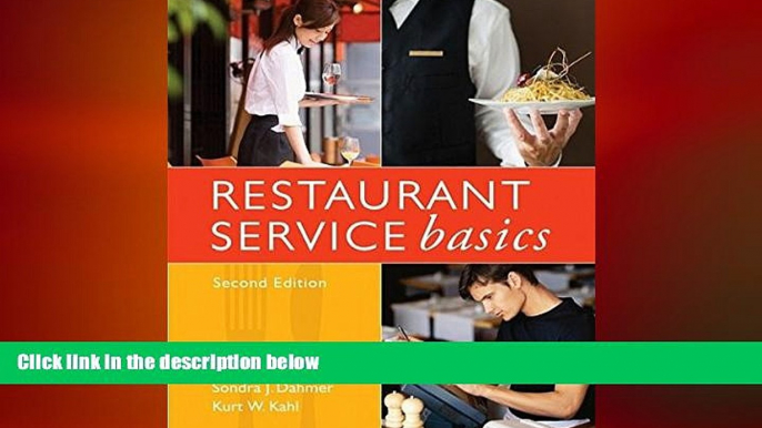 READ book  Restaurant Service Basics  FREE BOOOK ONLINE