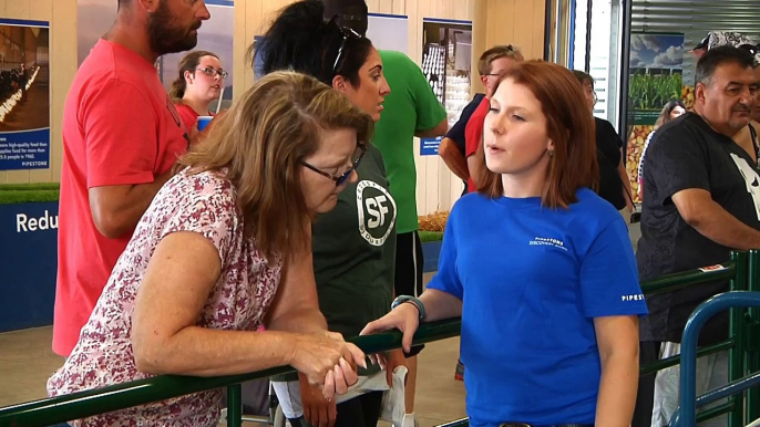 Consumers Learn About Agriculture at Discovery Barn at Sioux Empire Fair