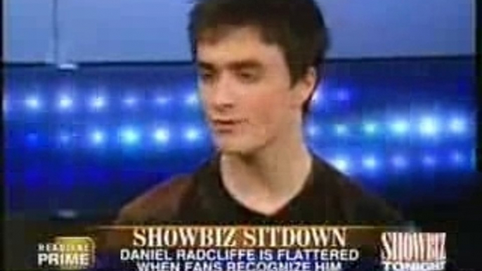 Daniel Radcliffe ShowbizTonight