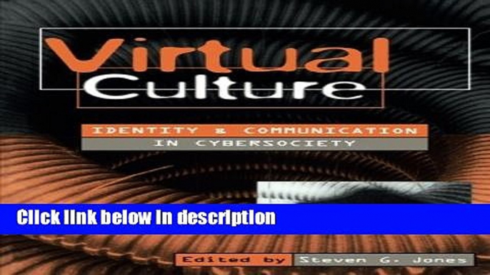 Ebook Virtual Culture: Identity and Communication in Cybersociety Full Online