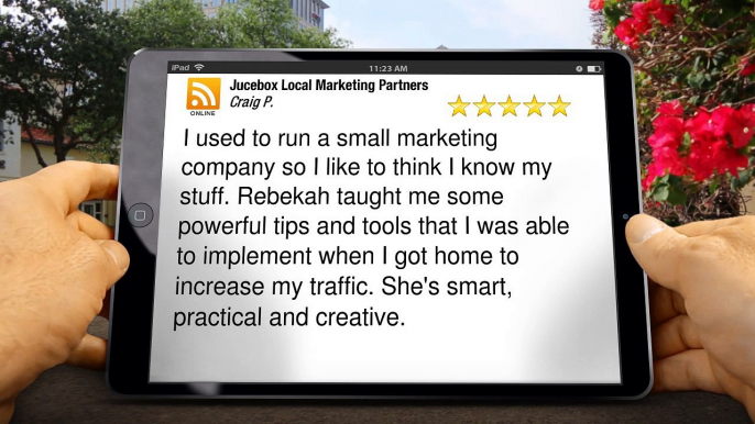 Jucebox Local Marketing Partners Roseville Remarkable5 Star Review by Craig P.