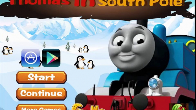 Thomas and friends in South Pole game video