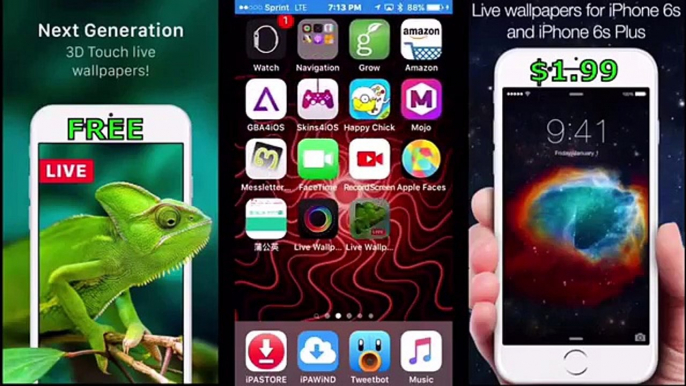 How To Get Live Wallpaper On iPhone 6S-6S Plus For Free No Jailbreak