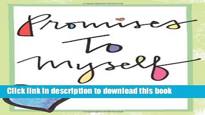 [Popular] Promises to Myself Hardcover Free