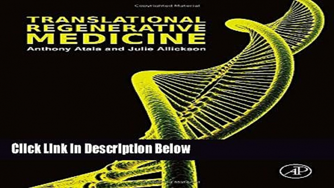 Ebook Translational Regenerative Medicine Free Online